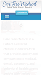 Mobile Screenshot of carefreemedical.com